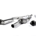 RESONATED MANIFOLD-BACK EXHAUST SYSTEM