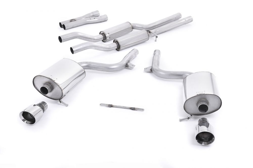 AUDI S4/A4 (B6) Milltek CAT-BACK EXHAUST SYSTEM