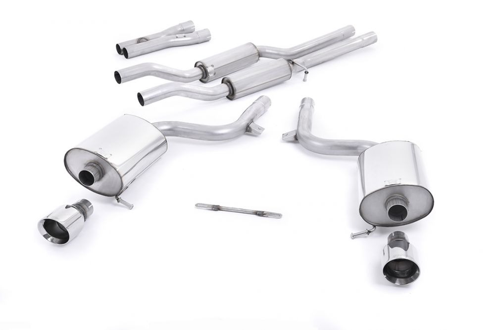 AUDI S4/A4 (B6) MILLTEK CAT-BACK EXHAUST SYSTEM