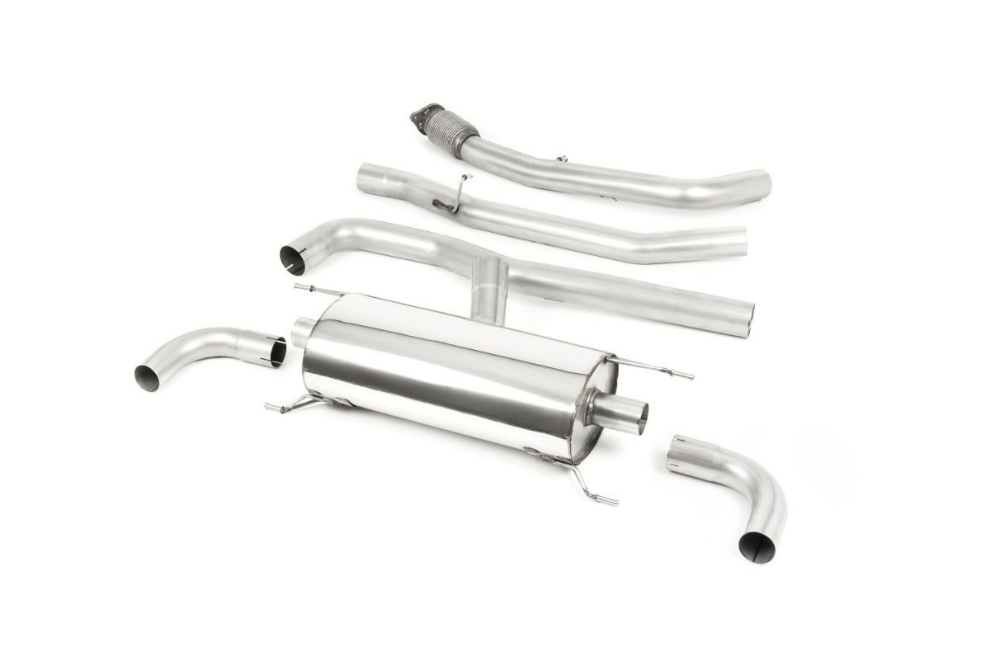 Milltek Alfa Romeo Giulia Non-Resonated Cat-Back Exhaust System