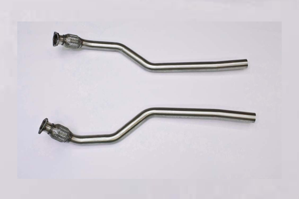 Milltek Audi S5 Large-Bore Lower Downpipe Pair with Catalyst (For Manual Models)
