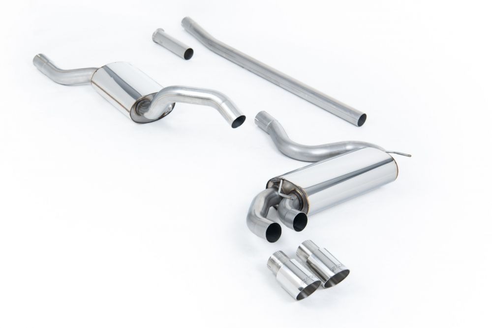 Audi car DOWNPIPE-BACK EXHAUST SYSTEM