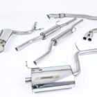 CAT-BACK EXHAUST SYSTEM WITH 90MM GT90 TRIMS