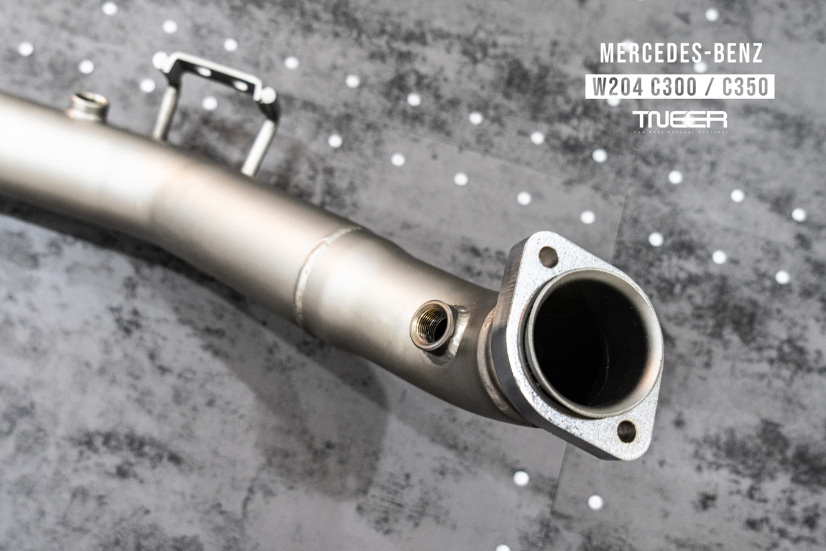 Mercedes-Benz W204 C300 High-Performance TNEER Downpipes