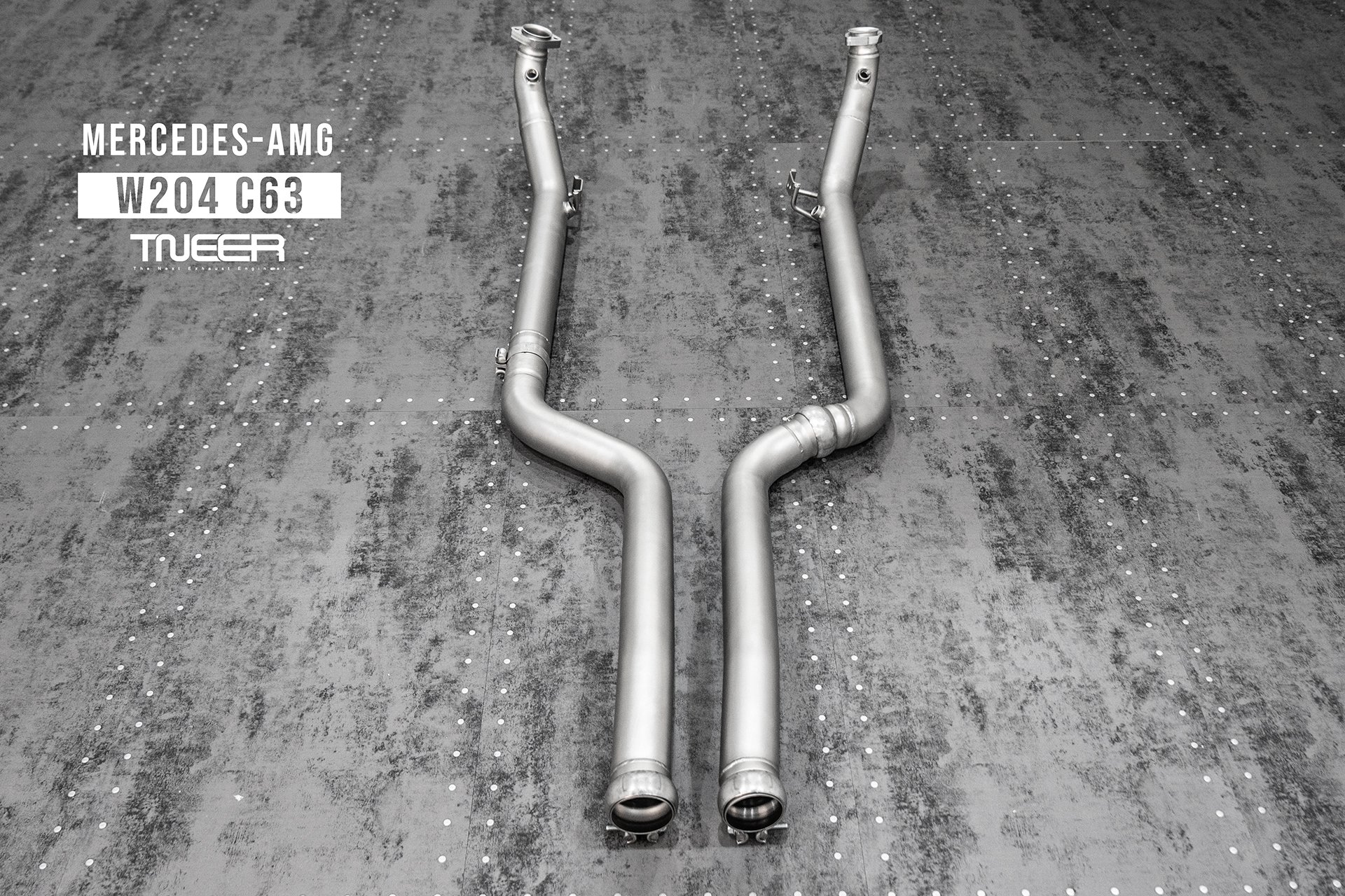 Mercedes-AMG W204 C63 TNEER Performance Exhaust System