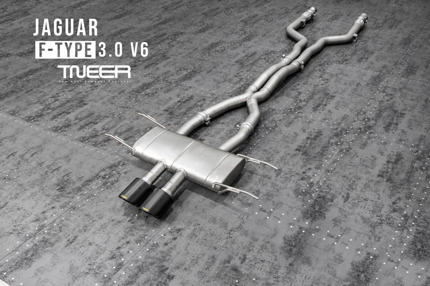 Jaguar F-Pace V6 3.0 TNEER High-Performance Downpipes