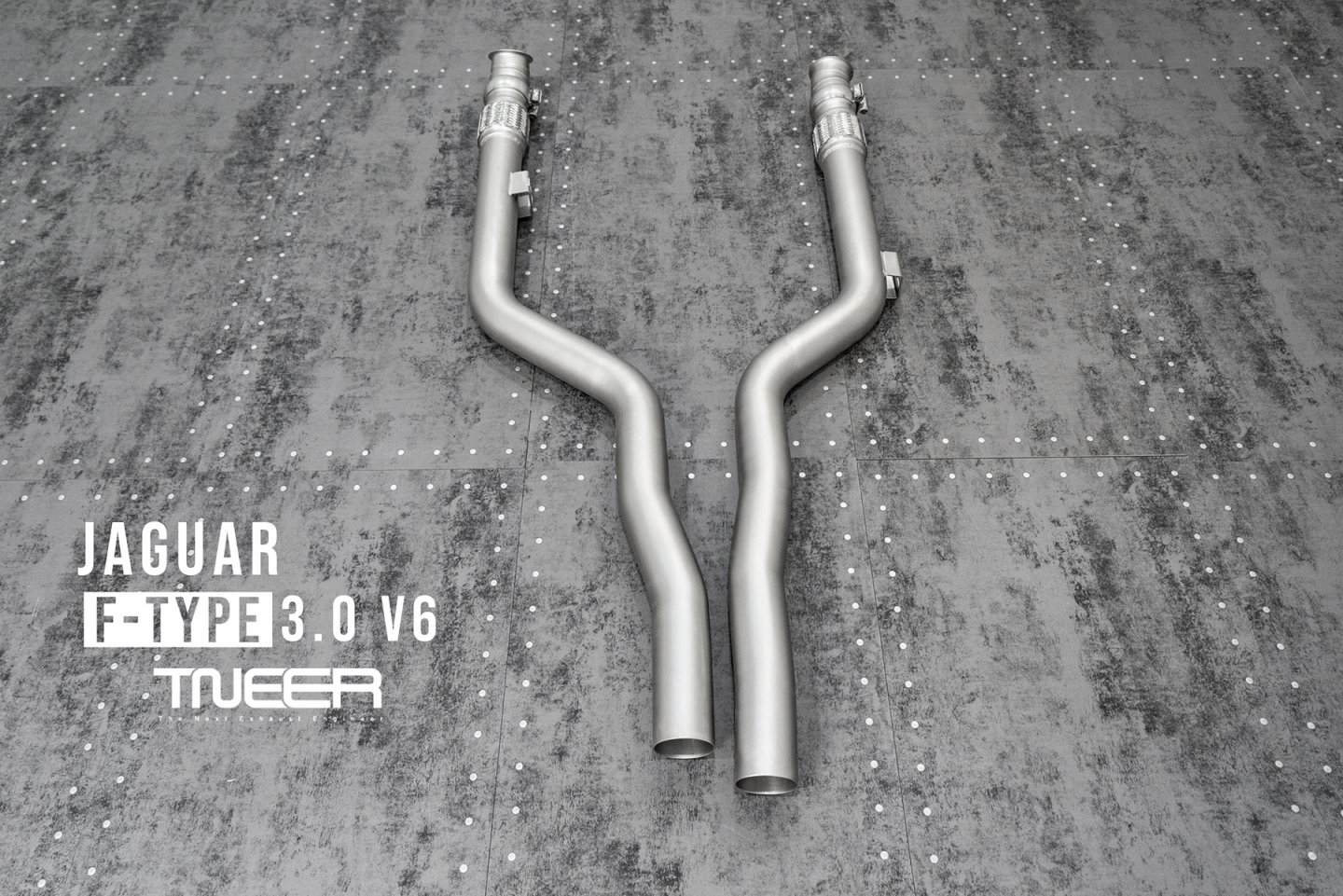 Jaguar F-Pace V6 3.0 TNEER High-Performance Downpipes