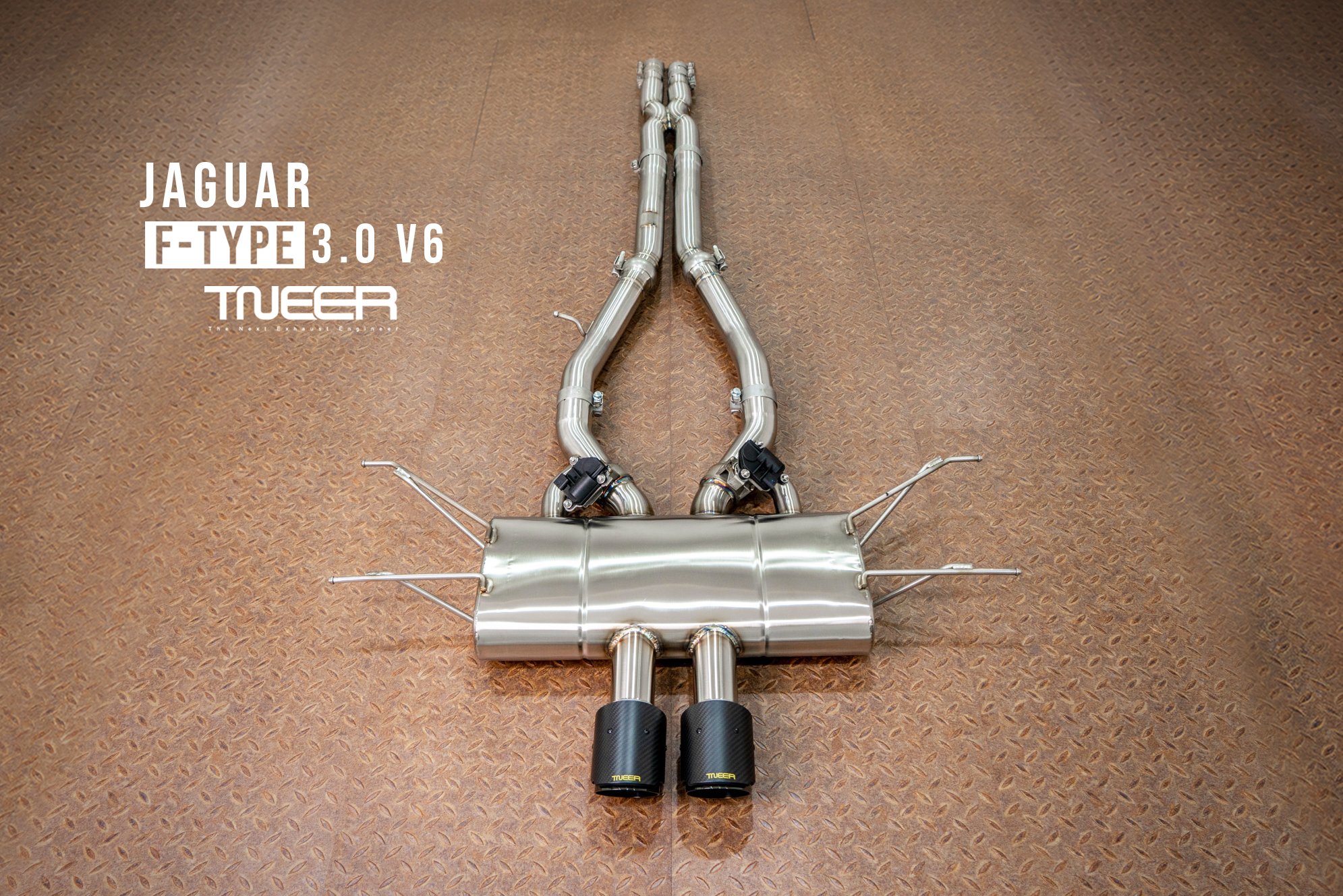 Jaguar F-Pace V6 3.0 TNEER High-Performance Downpipes