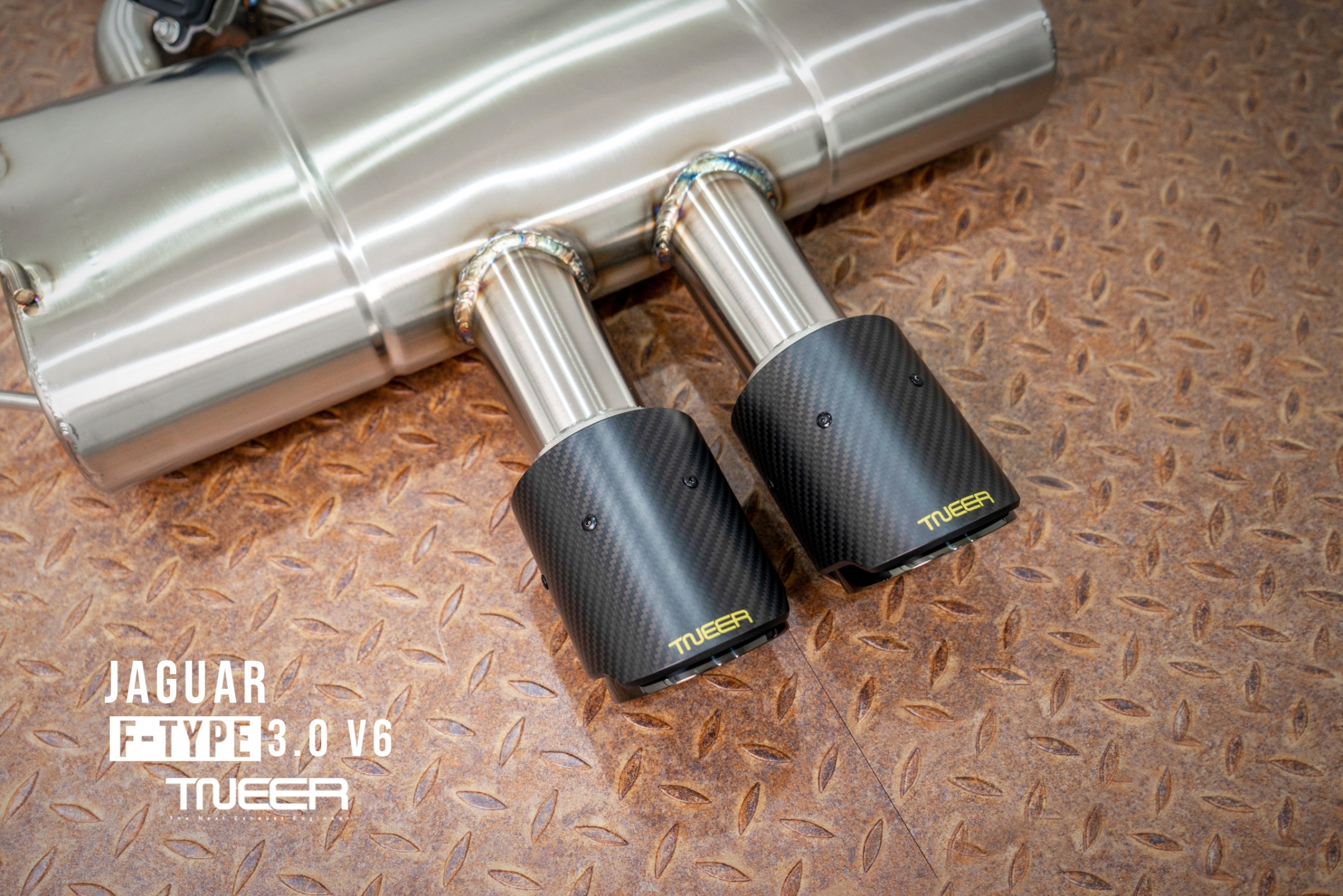Jaguar F-Pace V6 3.0 TNEER High-Performance Downpipes