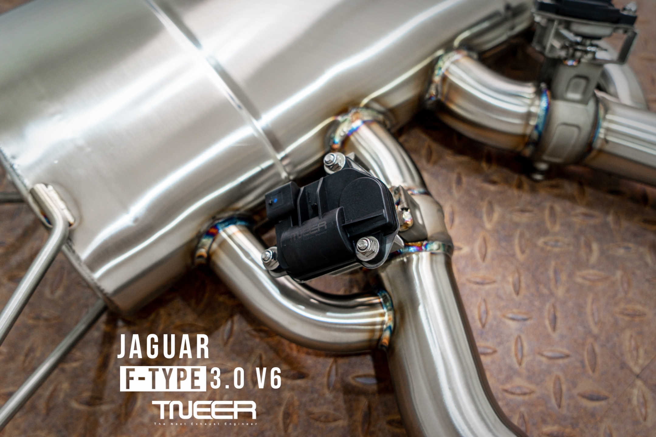 Jaguar F-Type V6 3.0 TNEER High-Performance Downpipes