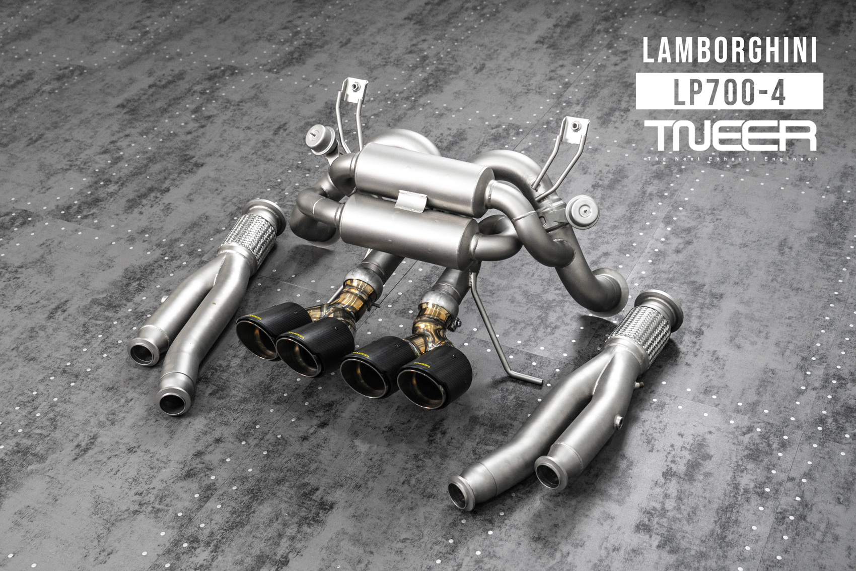 Lamborghini Aventador LP700-4/LP750-4 SV TNEER Exhaust System