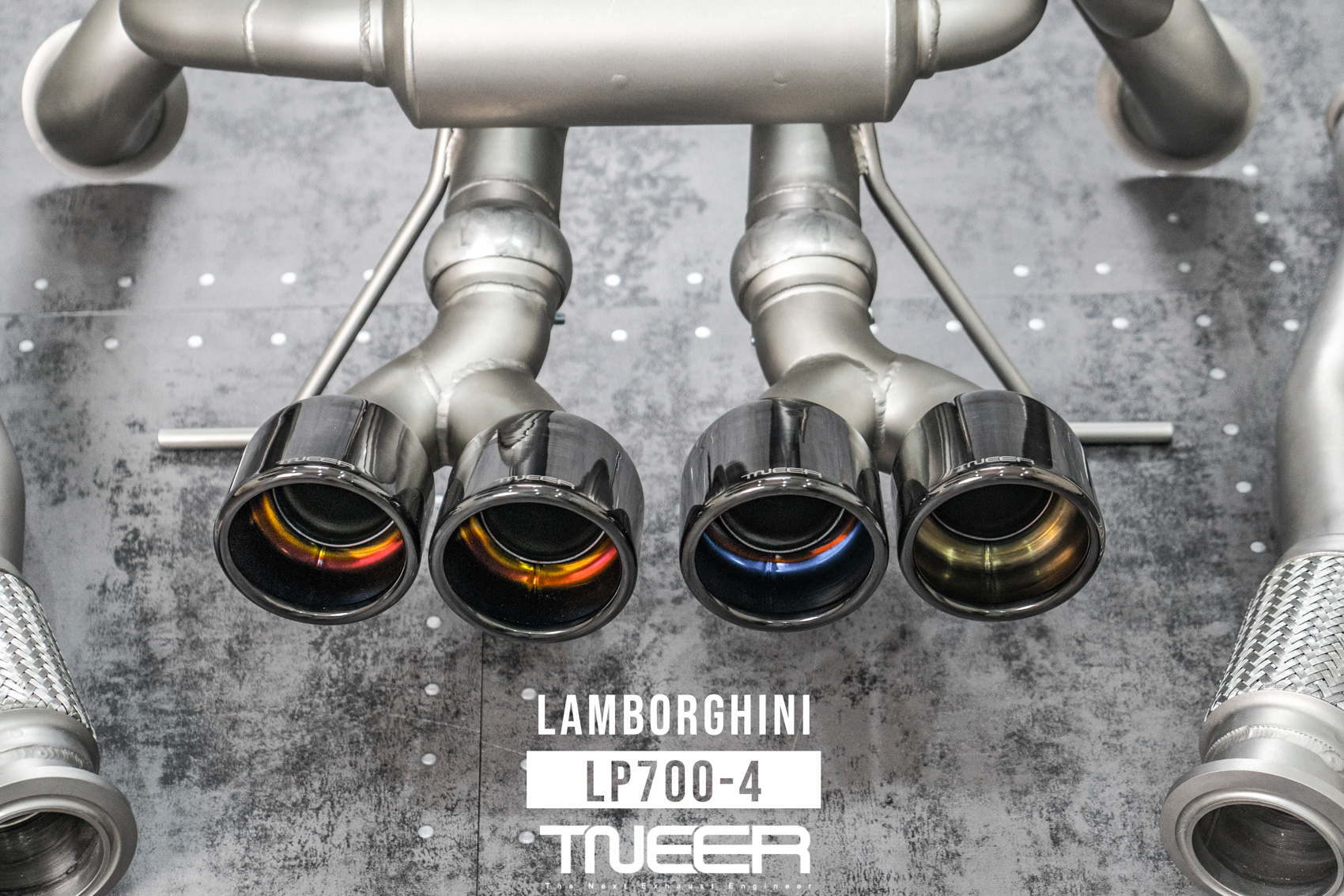 Lamborghini Aventador LP700-4/LP750-4 SV TNEER Exhaust System