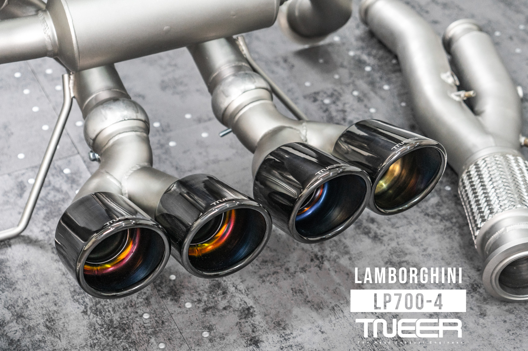 Lamborghini Aventador LP700-4/LP750-4 SV TNEER Exhaust System