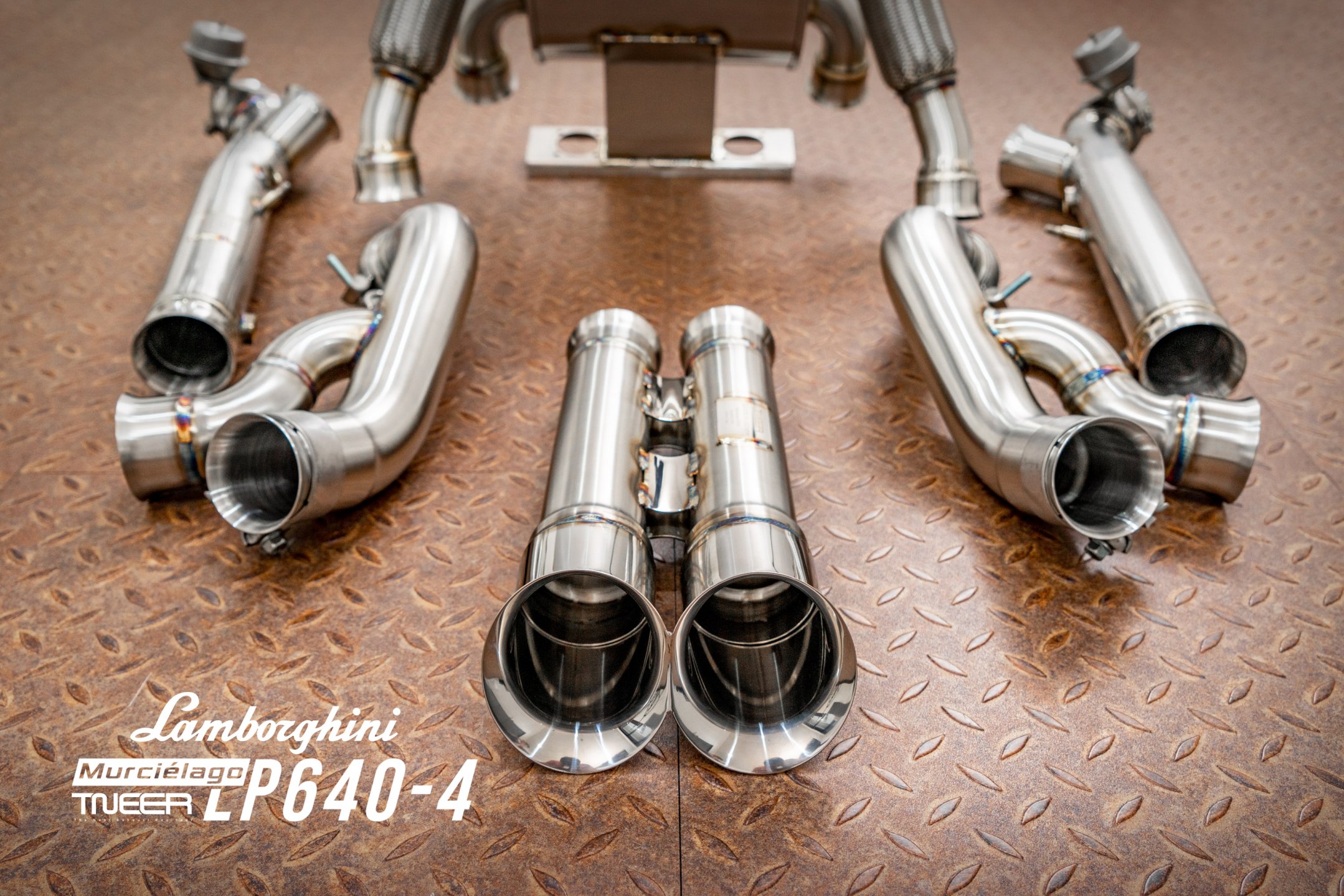 Lamborghini Murcielago LP640-4 TNEER Valvetronic Exhaust System