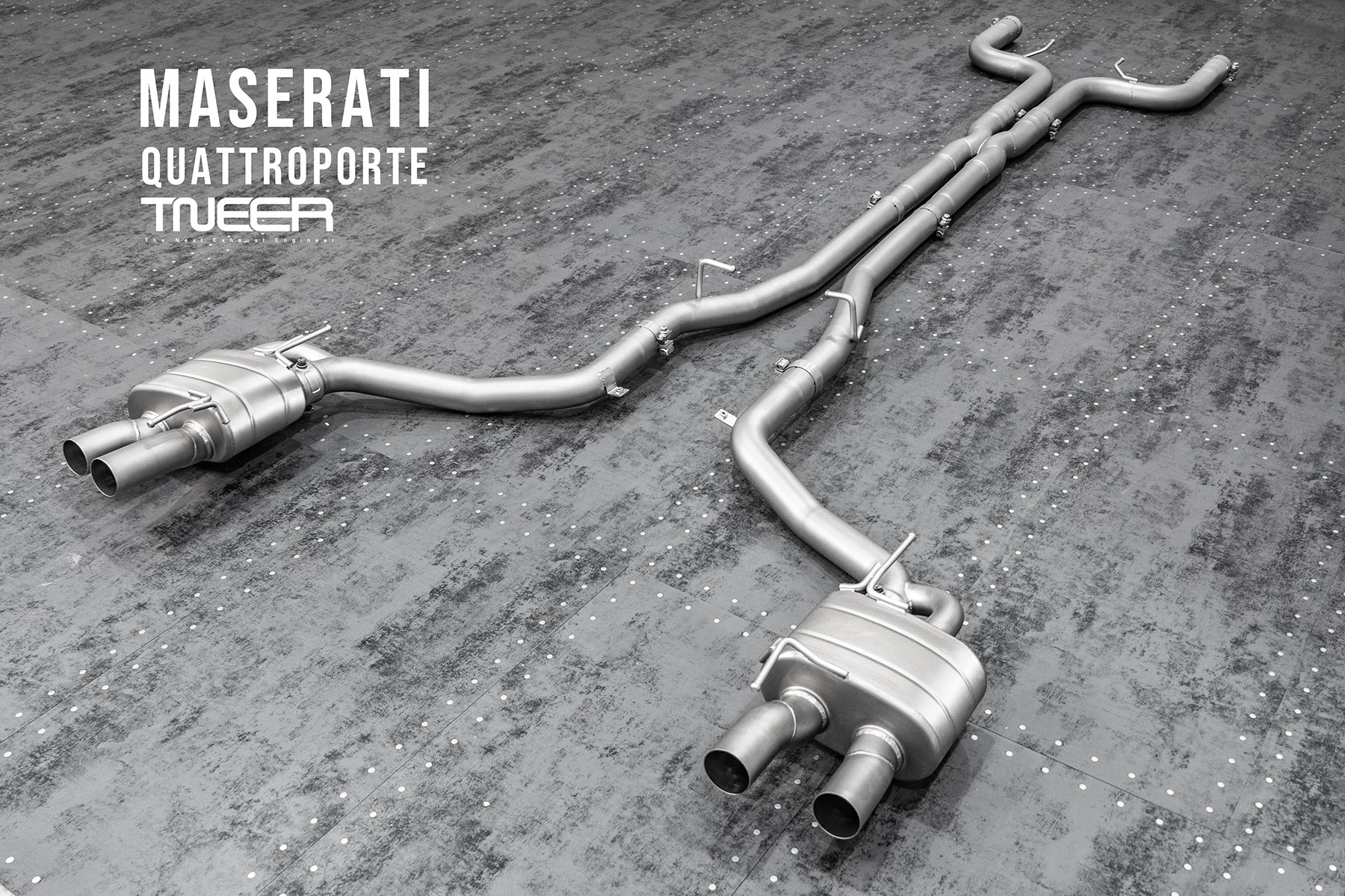 Maserati Quattroporte GTS TNEER Valvetronic Performance Exhaust System