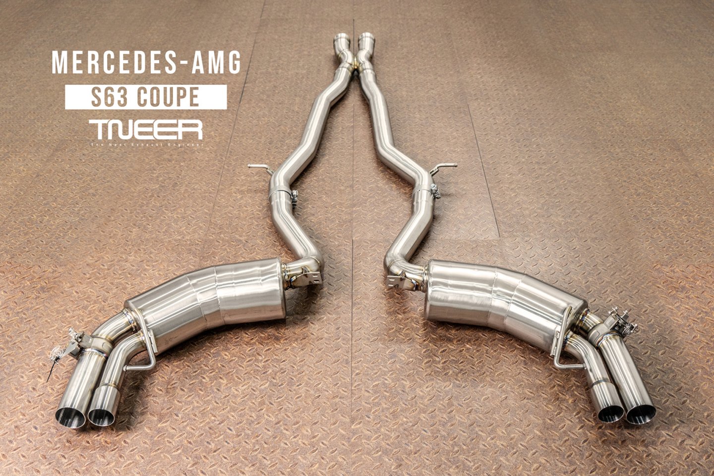 Mercedes-AMG C217 S63 Coupe TNEER High-Performance Downpipes