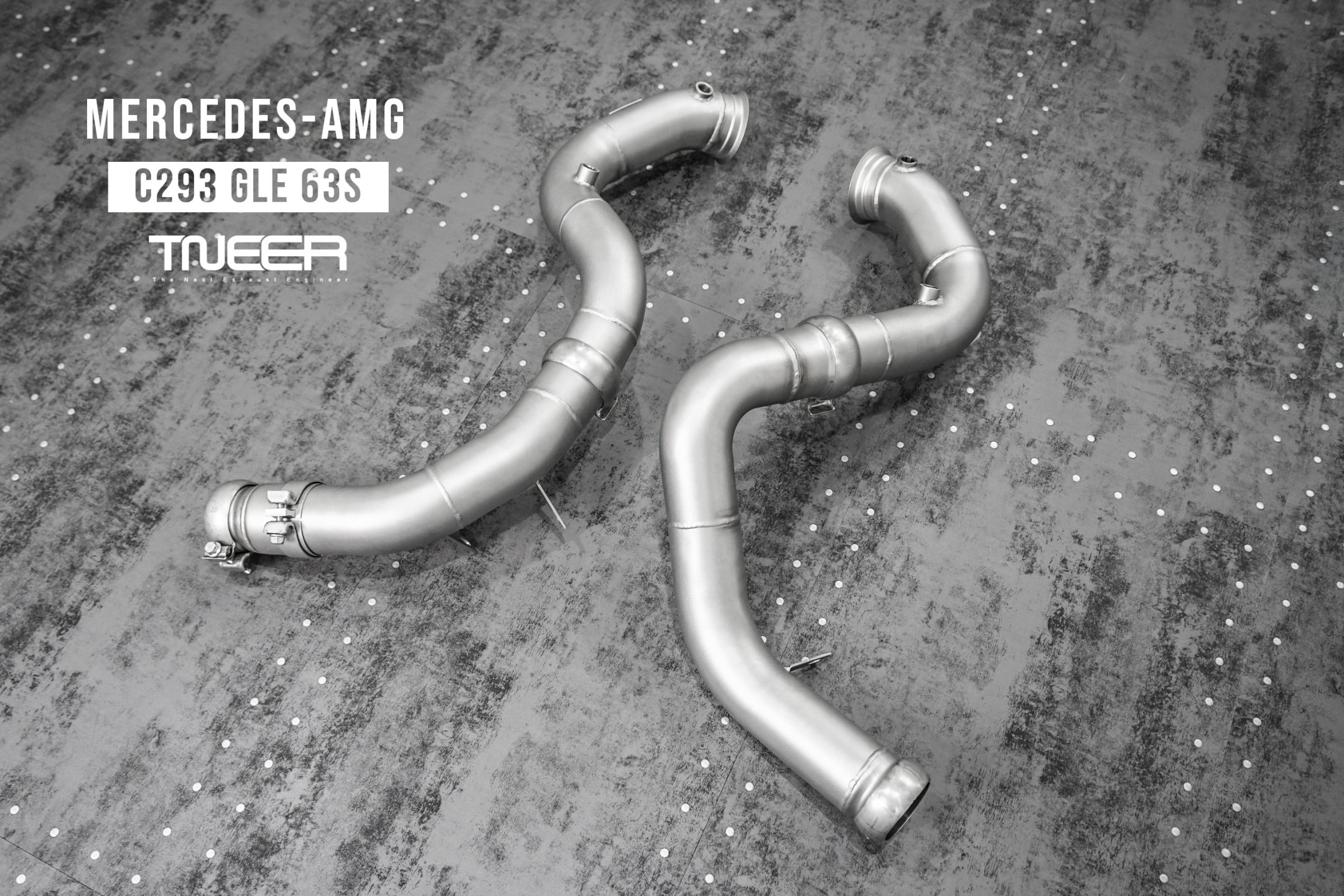 Mercedes-AMG C293 GLE63s TNEER High-Performance Downpipes