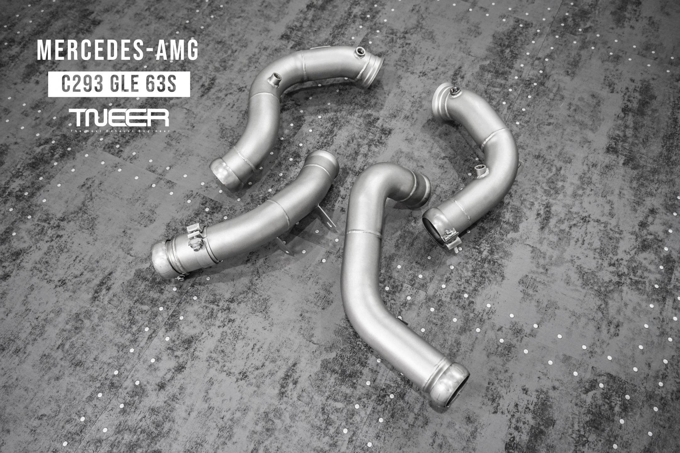 Mercedes-AMG C293 GLE63s TNEER High-Performance Downpipes