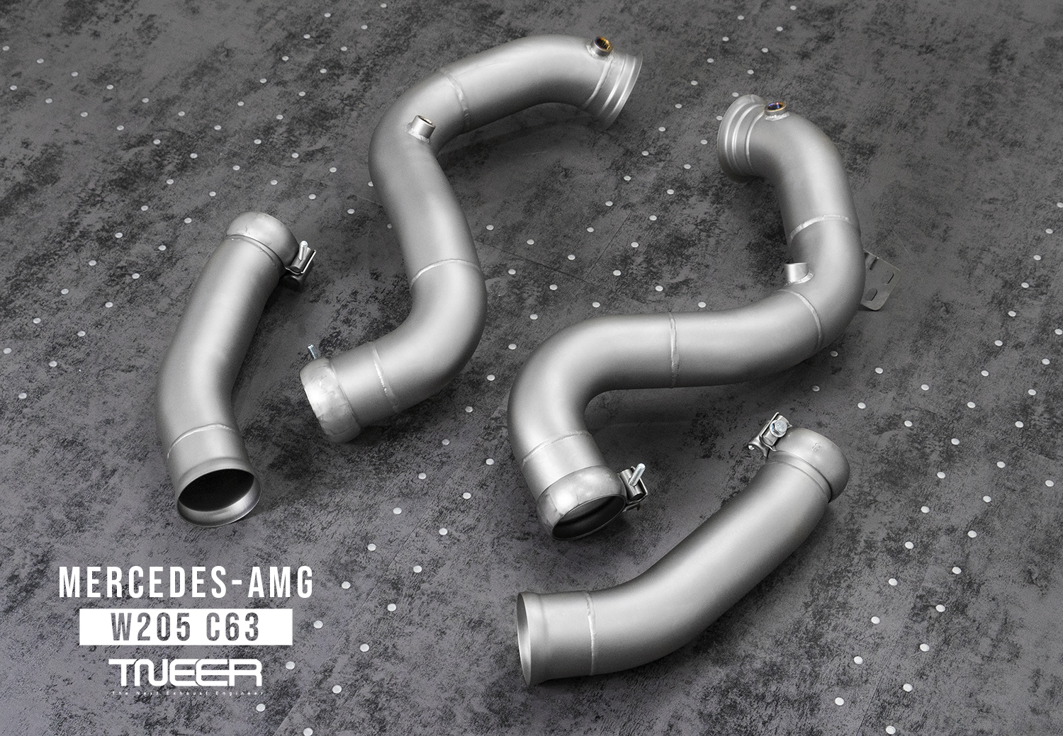 Mercedes-AMG W205 C63 TNEER Performance Exhaust System (Not for Convertible)