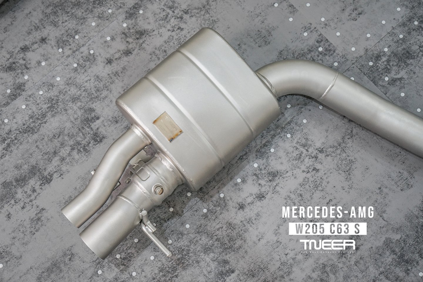 Mercedes-AMG W205 C63s TNEER Performance Exhaust System with AMG Sport Exhaust