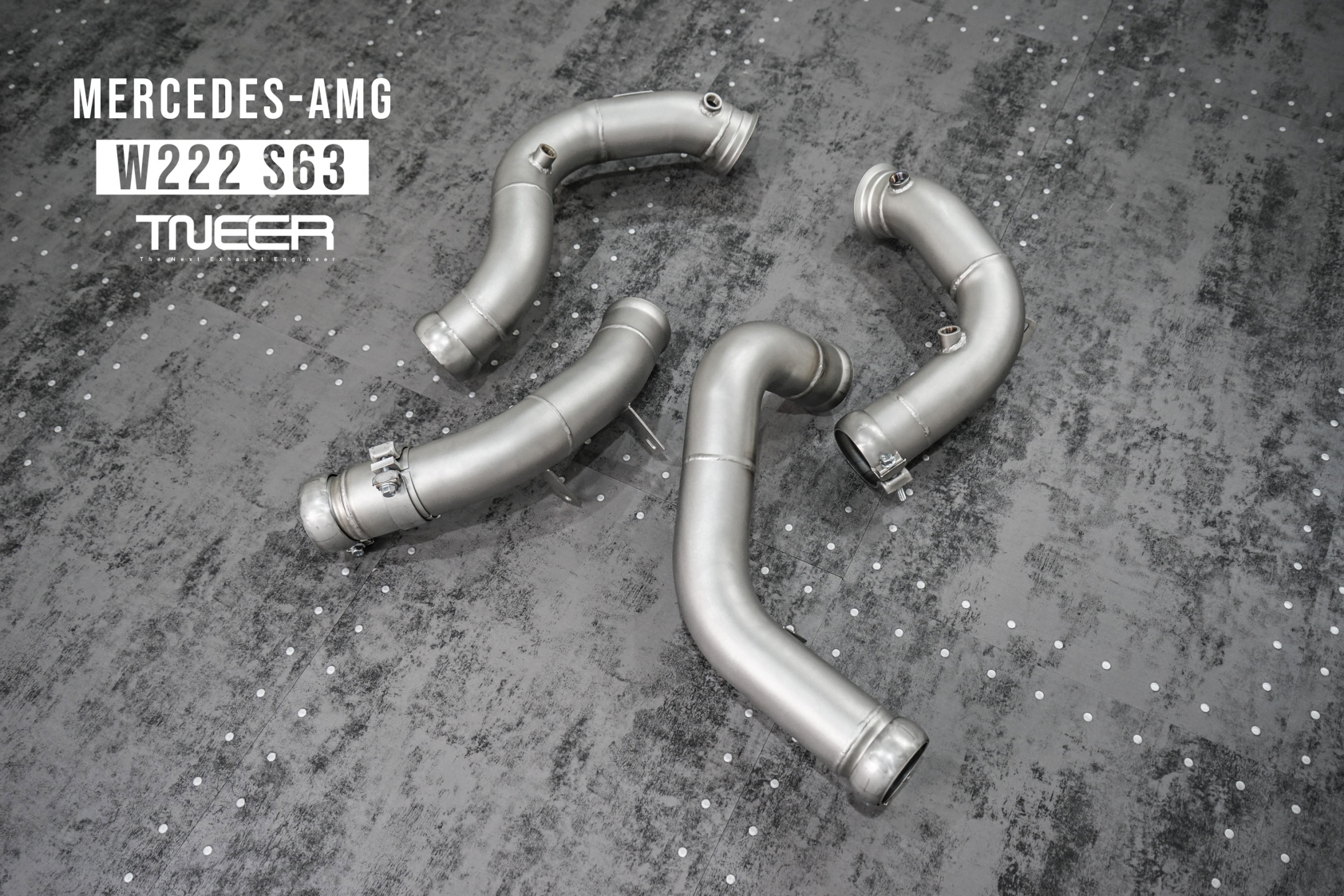 Mercedes-AMG W222 S63 TNEER Performance Exhaust System