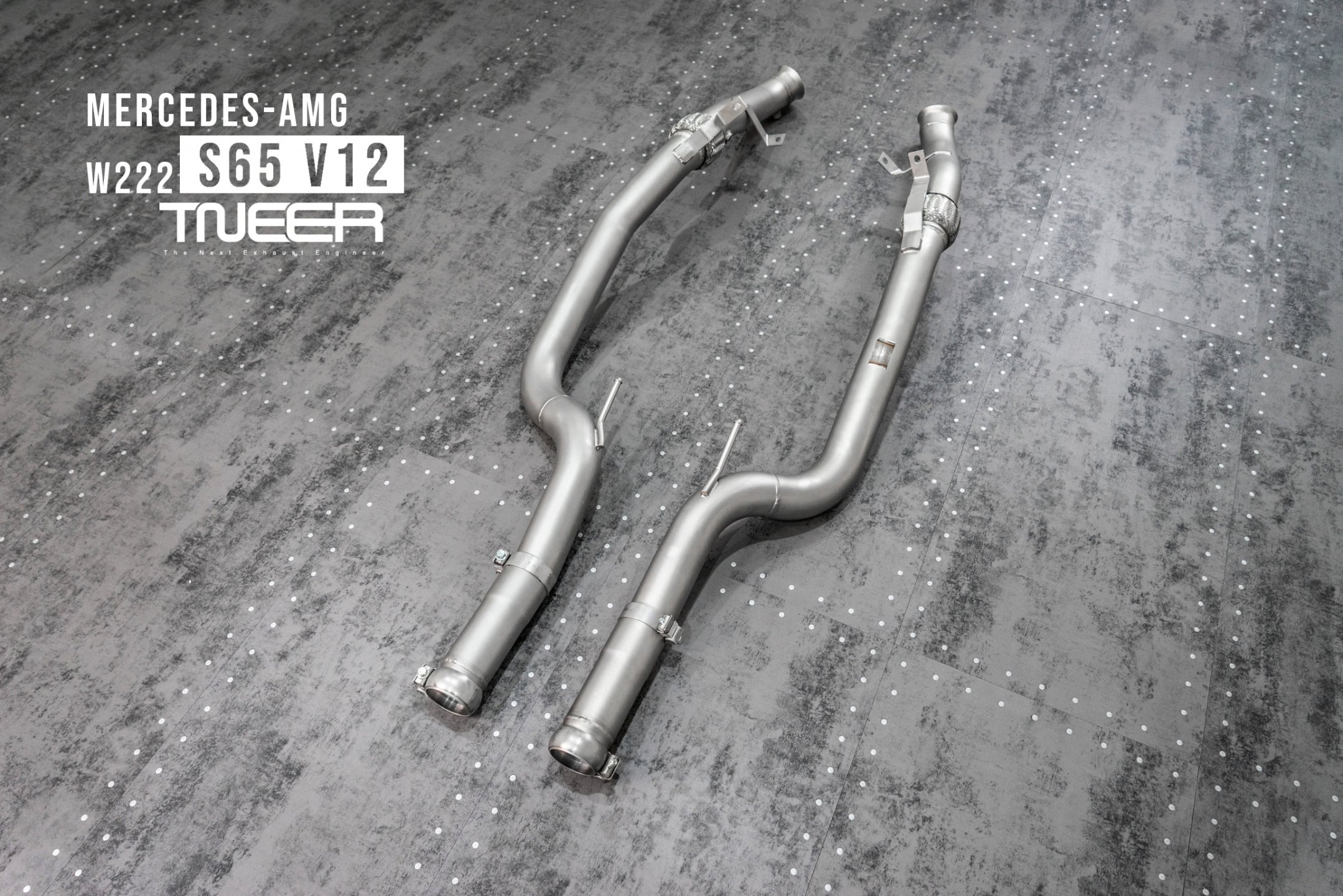Mercedes-AMG W222 S65 TNEER High-Performance Downpipes