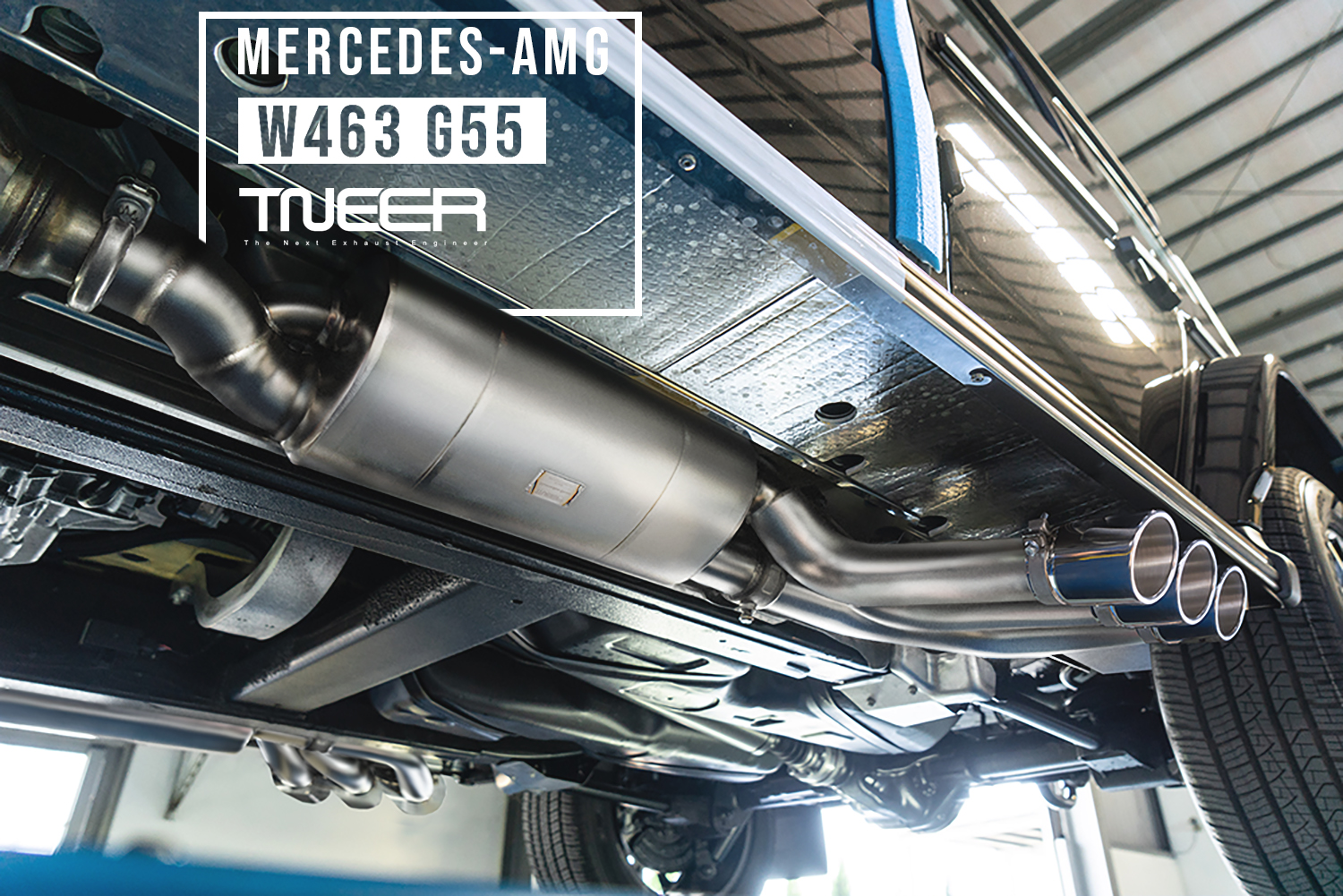 Mercedes-AMG W463 G55 (M113) TNEER High-Performance Downpipes