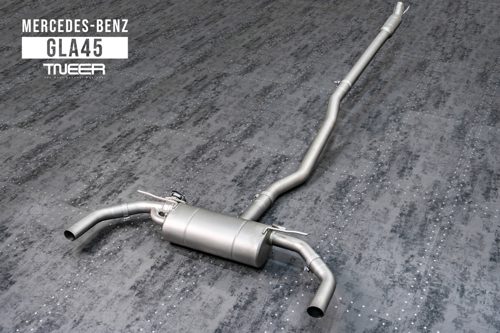 Audi RS6 (C6) Cat-Back Exhaust System with Dual-Oval Trims