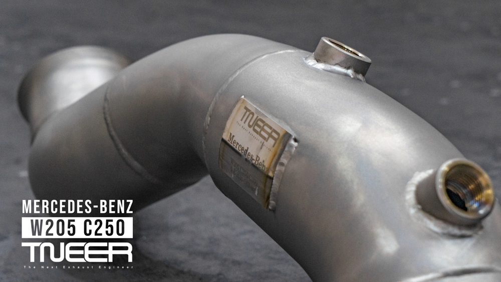 Mercedes-Benz W205 C250 / C300 High-Performance TNEER Downpipes