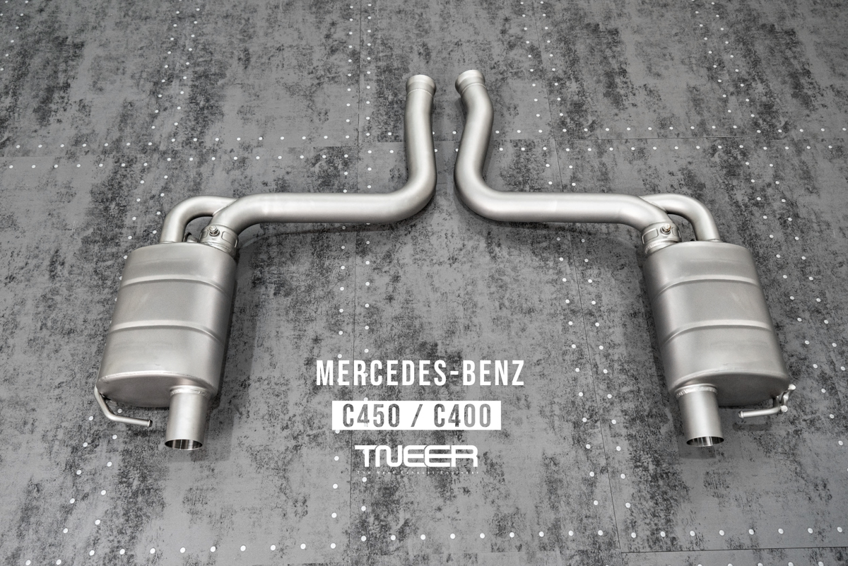 Mercedes-Benz W205 C400 / C450 High-Performance TNEER Downpipes