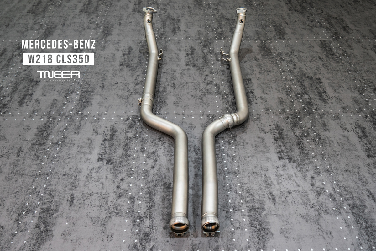 Mercedes-Benz W218 CLS350 High-Performance TNEER Downpipes
