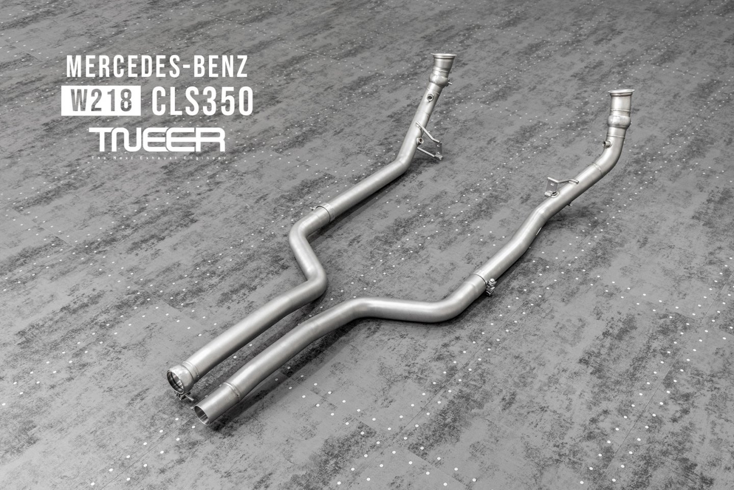 Mercedes-Benz W218 CLS350 High-Performance TNEER Downpipes