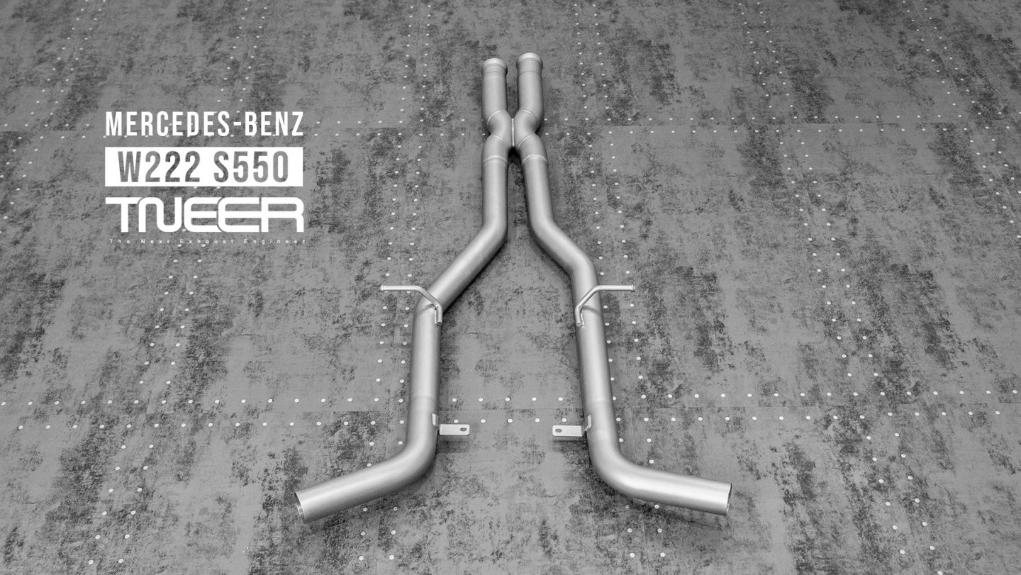 Mercedes-Benz W222 S550 4.7T TNEER Performance Exhaust System