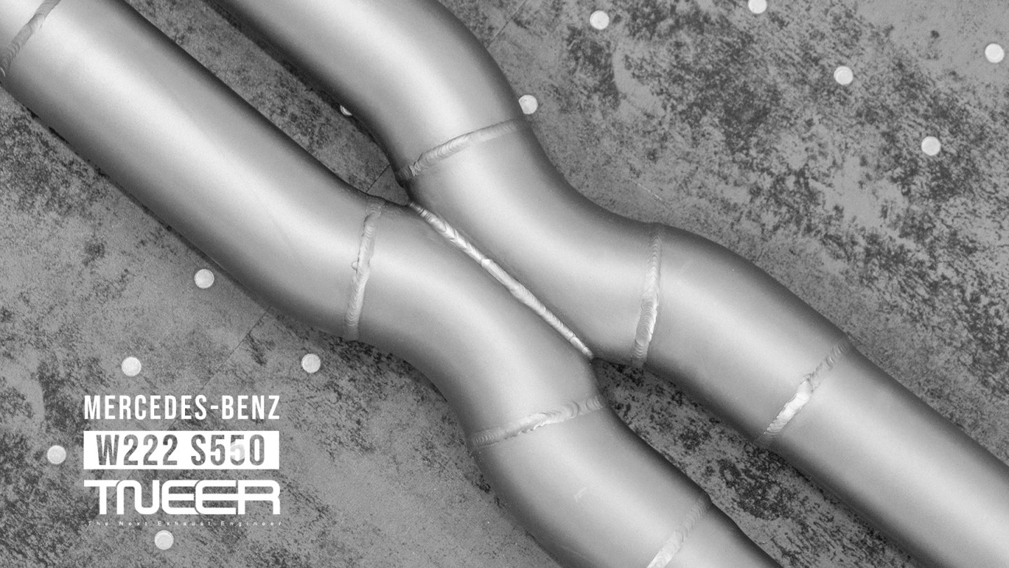 Mercedes-Benz W222 S550 4.7T TNEER Performance Exhaust System