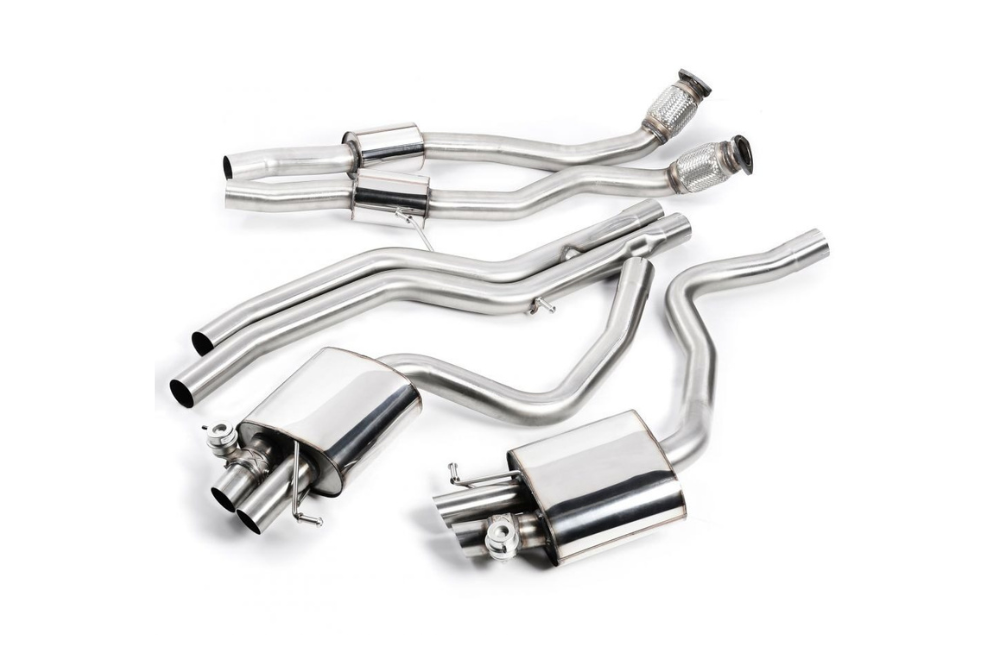Audi RS4 (B8) Cat-Back Exhaust System With OE Tips