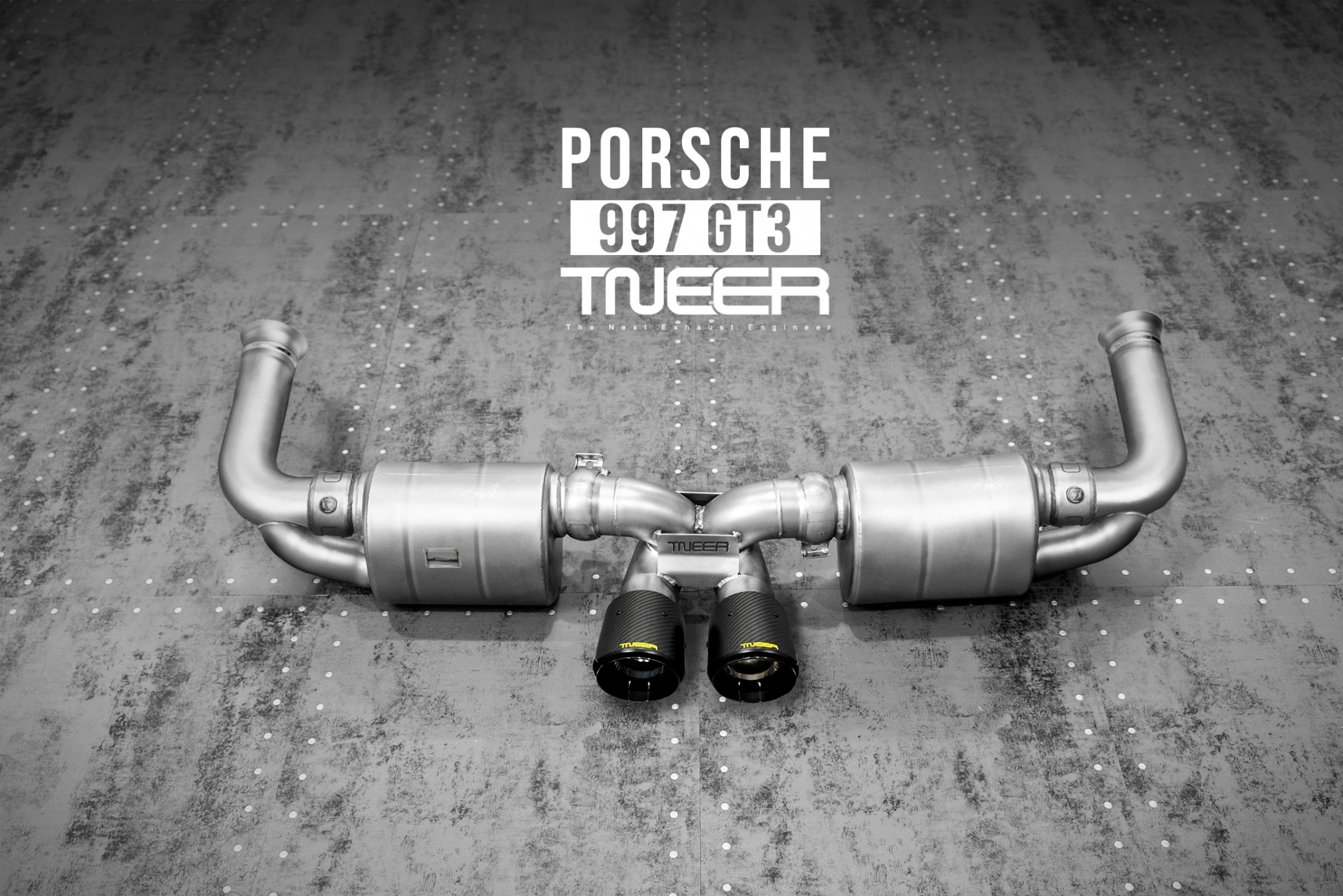Porsche 997.1 GT3 / GT3 RS TNEER Valvetronic Exhaust System