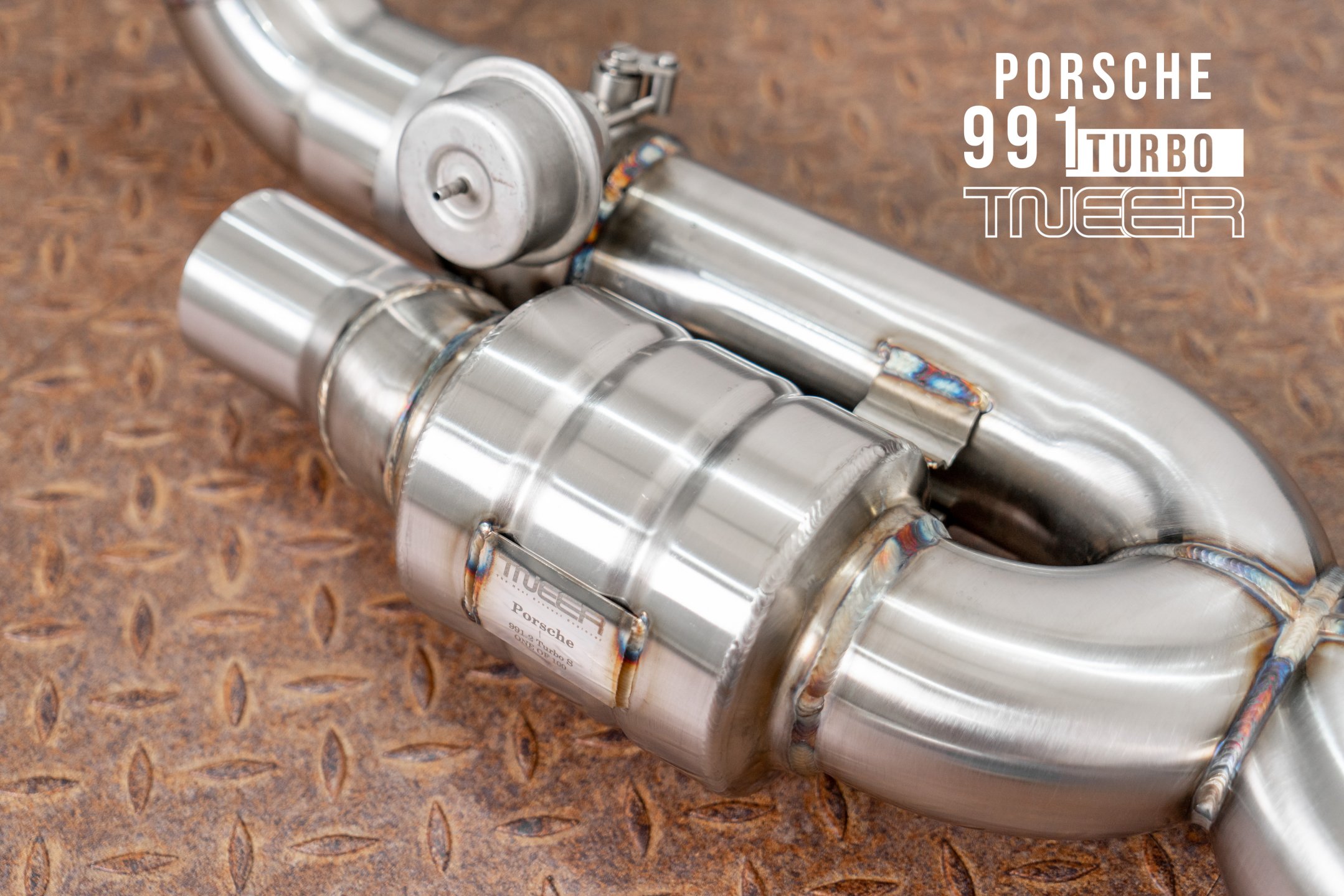 Porsche 991.1 Turbo/S TNEER Performance Downpipes