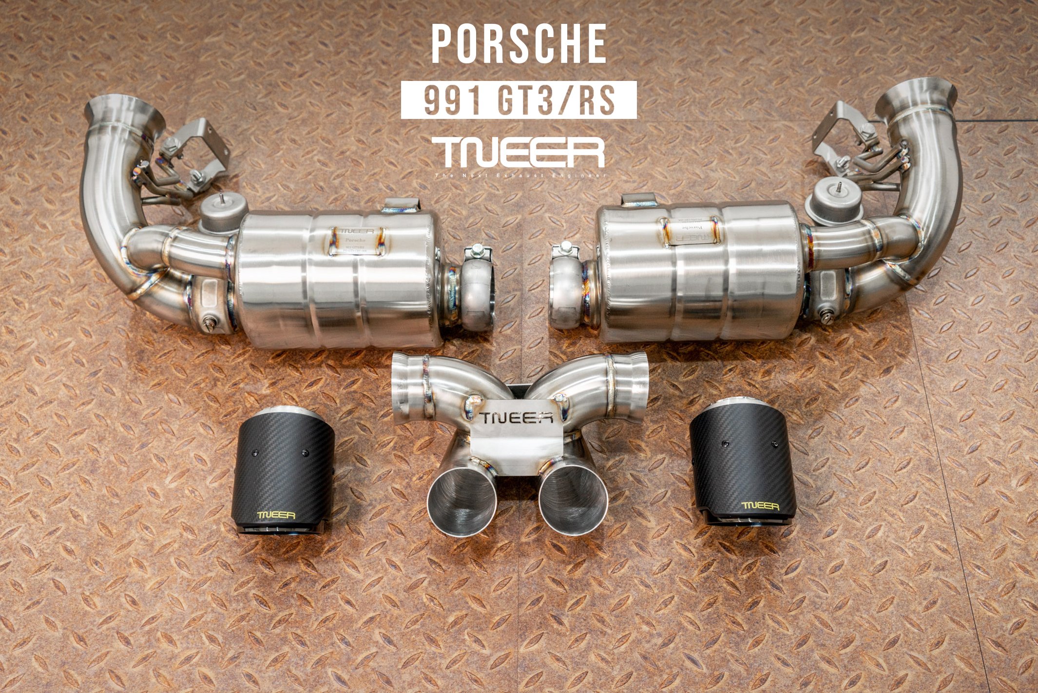 Porsche 991.1 GT3 / GT3 RS TNEER Performance Exhaust System