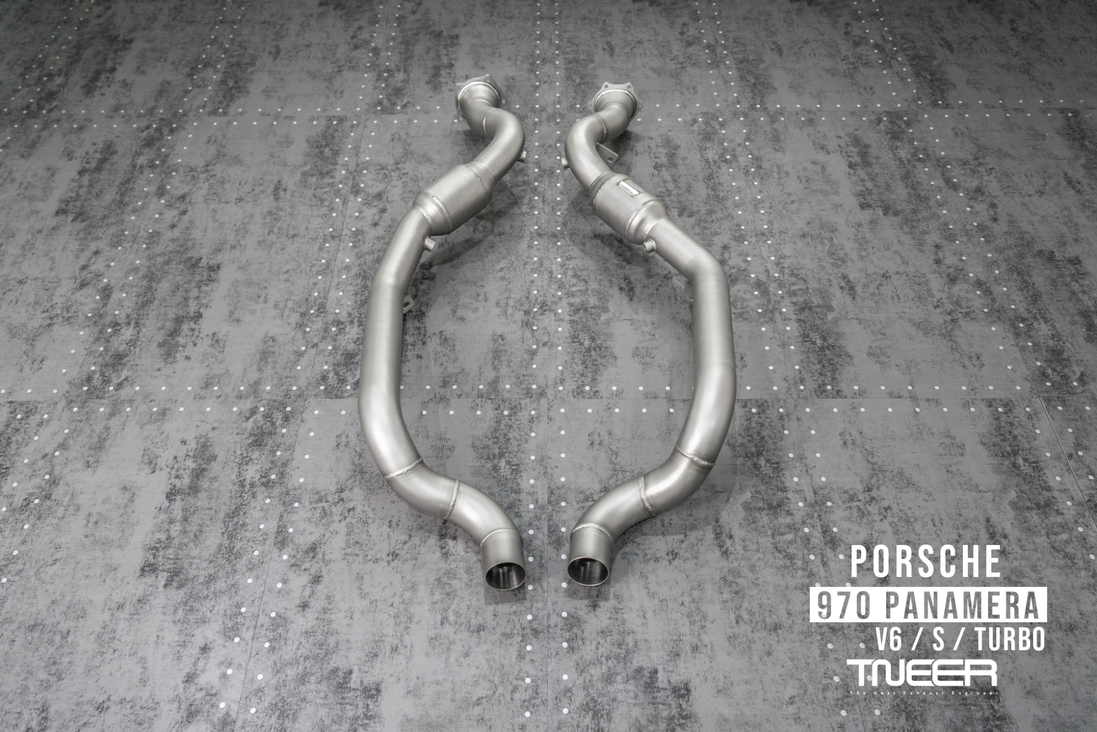 Porsche 971 Panamera S 2.9TT TNEER Performance Downpipes
