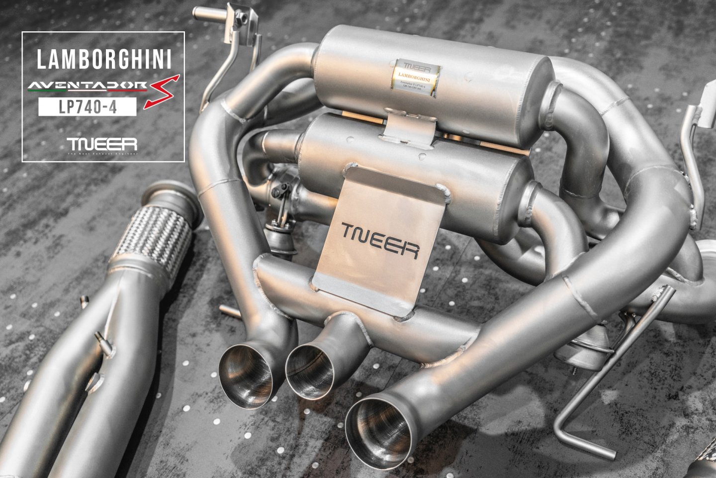 Lamborghini Aventador S LP740-4 TNEER Valvetronic Exhaust System