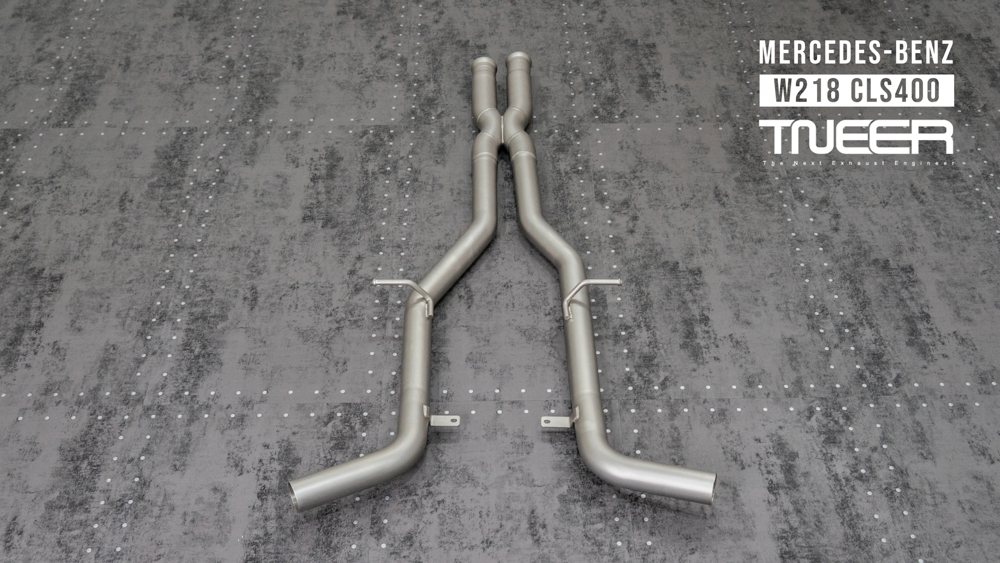 Mercedes-Benz W218 CLS400 3.5T TNEER Performance Downpipes