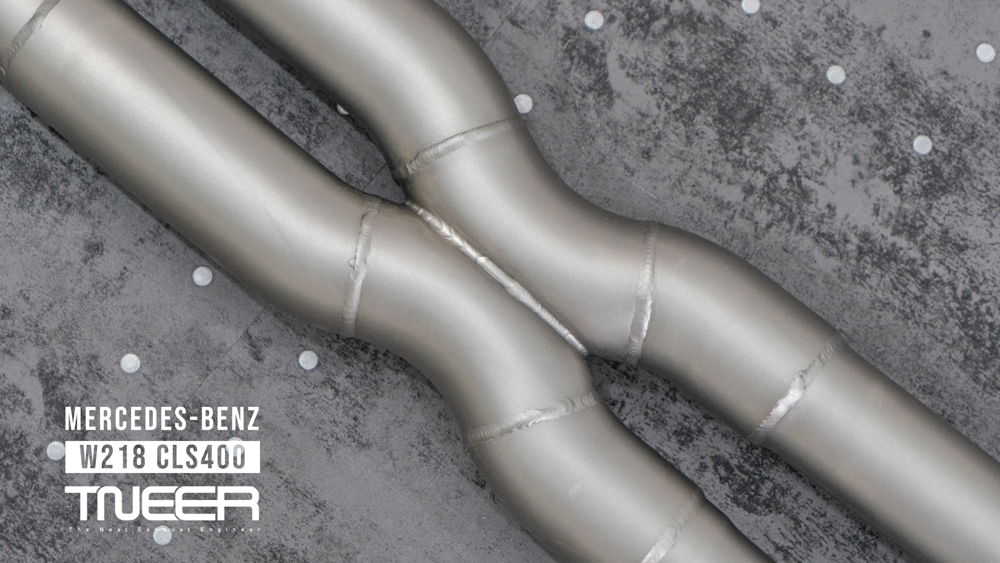 Mercedes-Benz W218 CLS400 3.5T TNEER Performance Downpipes