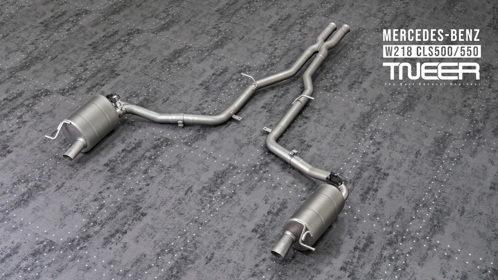 Mercedes-Benz W218 CLS500/CLS550 TNEER Performance Exhaust System