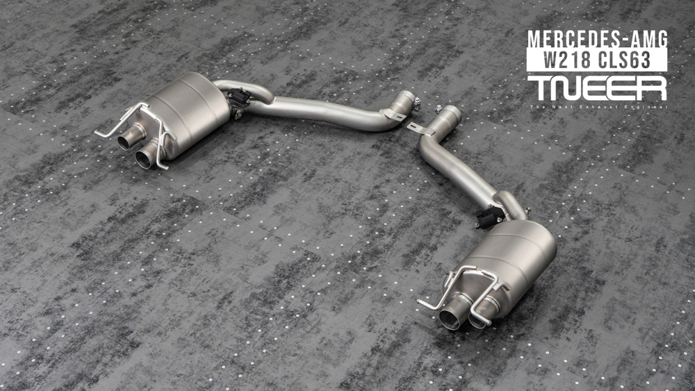 Mercedes-AMG W218 CLS63 TNEER Performance Exhaust System