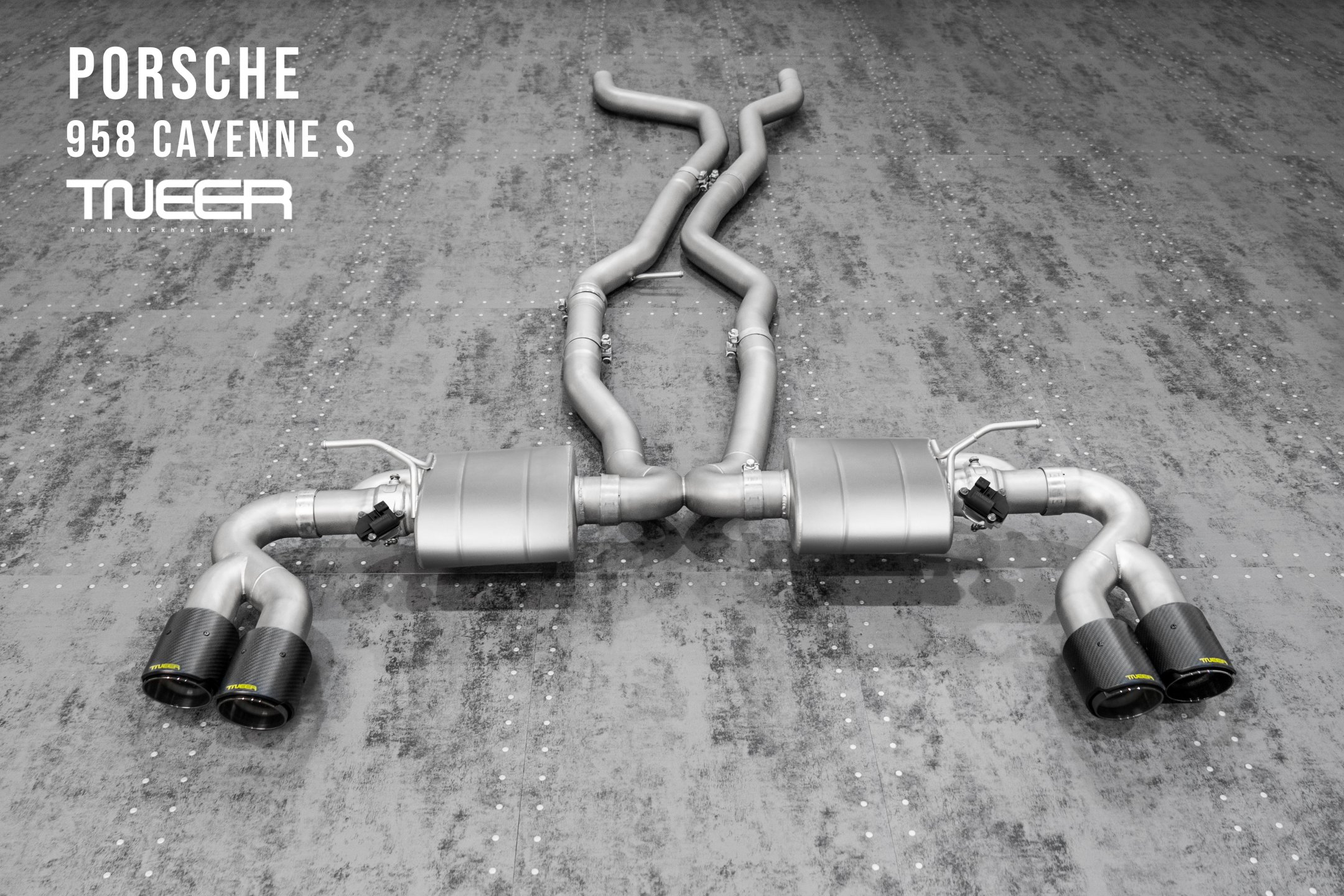 Porsche 958.1 Cayenne S Hybrid 3.0T TNEER Performance Exhaust System