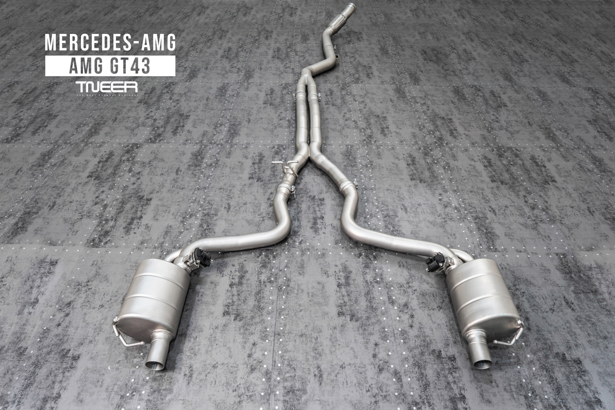 Mercedes-AMG X290 GT 4 Door 43 LHD TNEER Performance Exhaust System