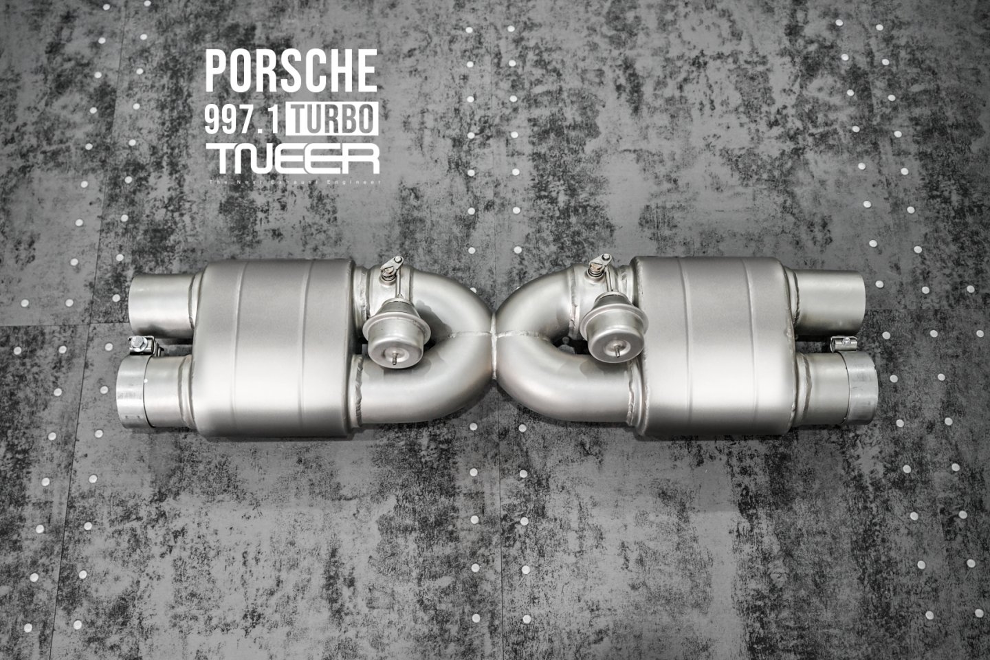 Porsche 997.1 Turbo TNEER Performance Exhaust System