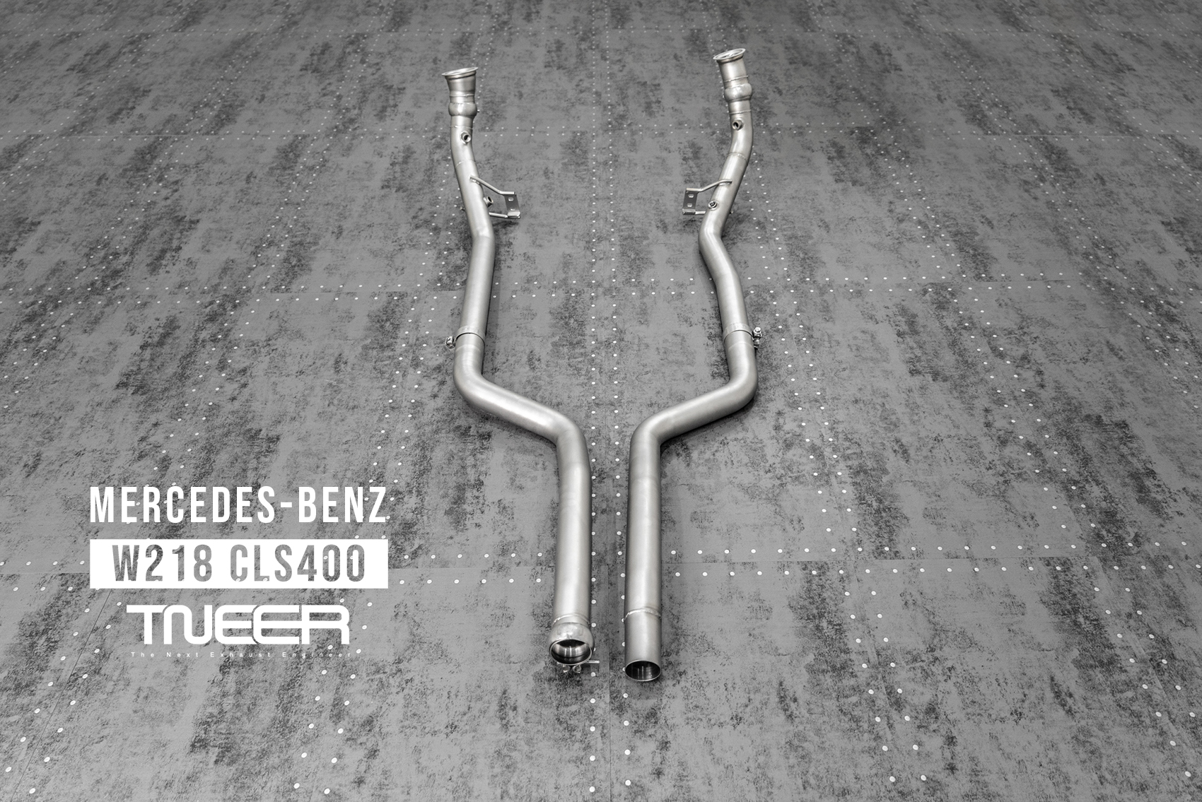 Mercedes-Benz W218 CLS400 3.5T TNEER Performance Downpipes