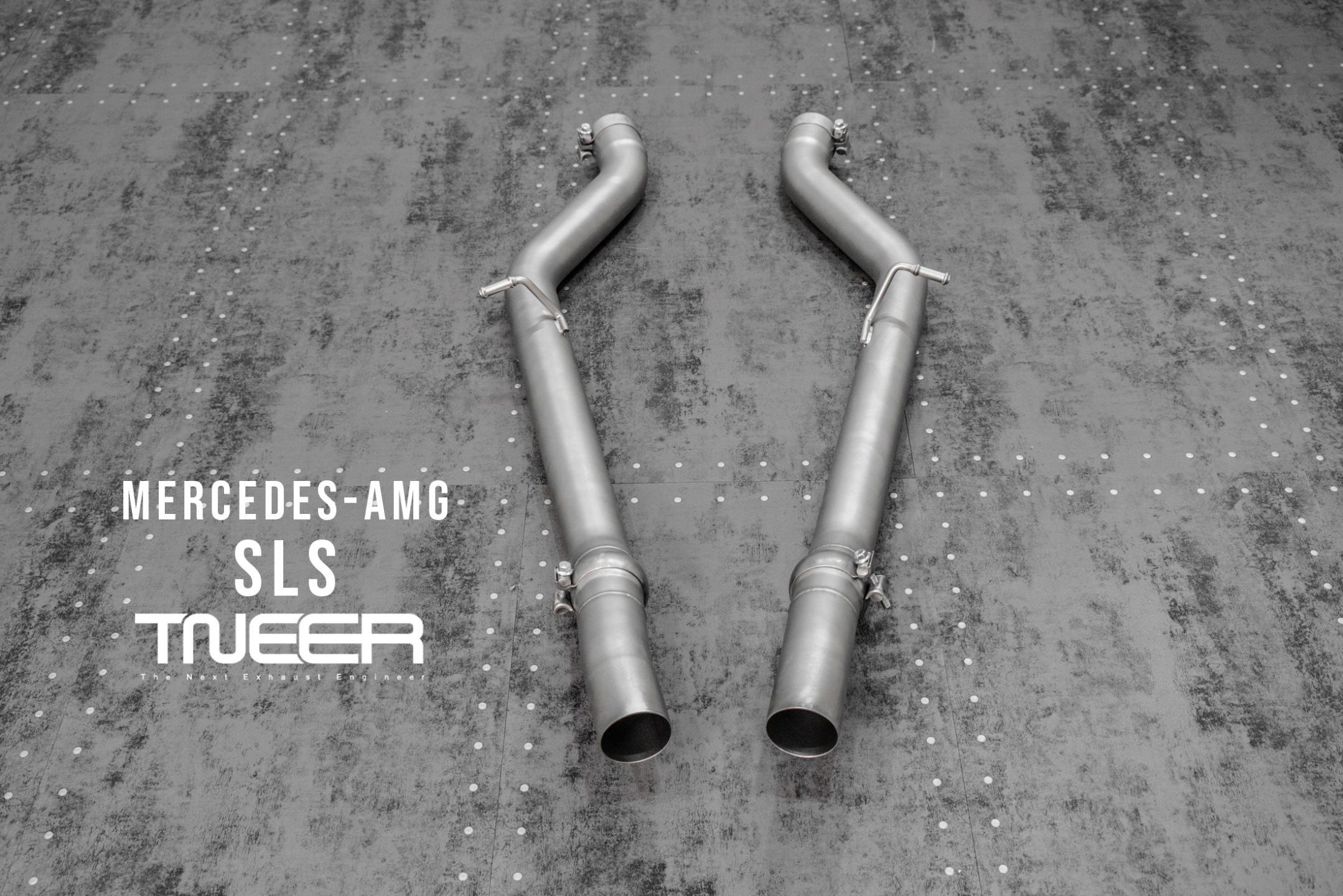 Mercedes-AMG C197 SLS TNEER Performance Exhaust System with Valvetronic Mufflers