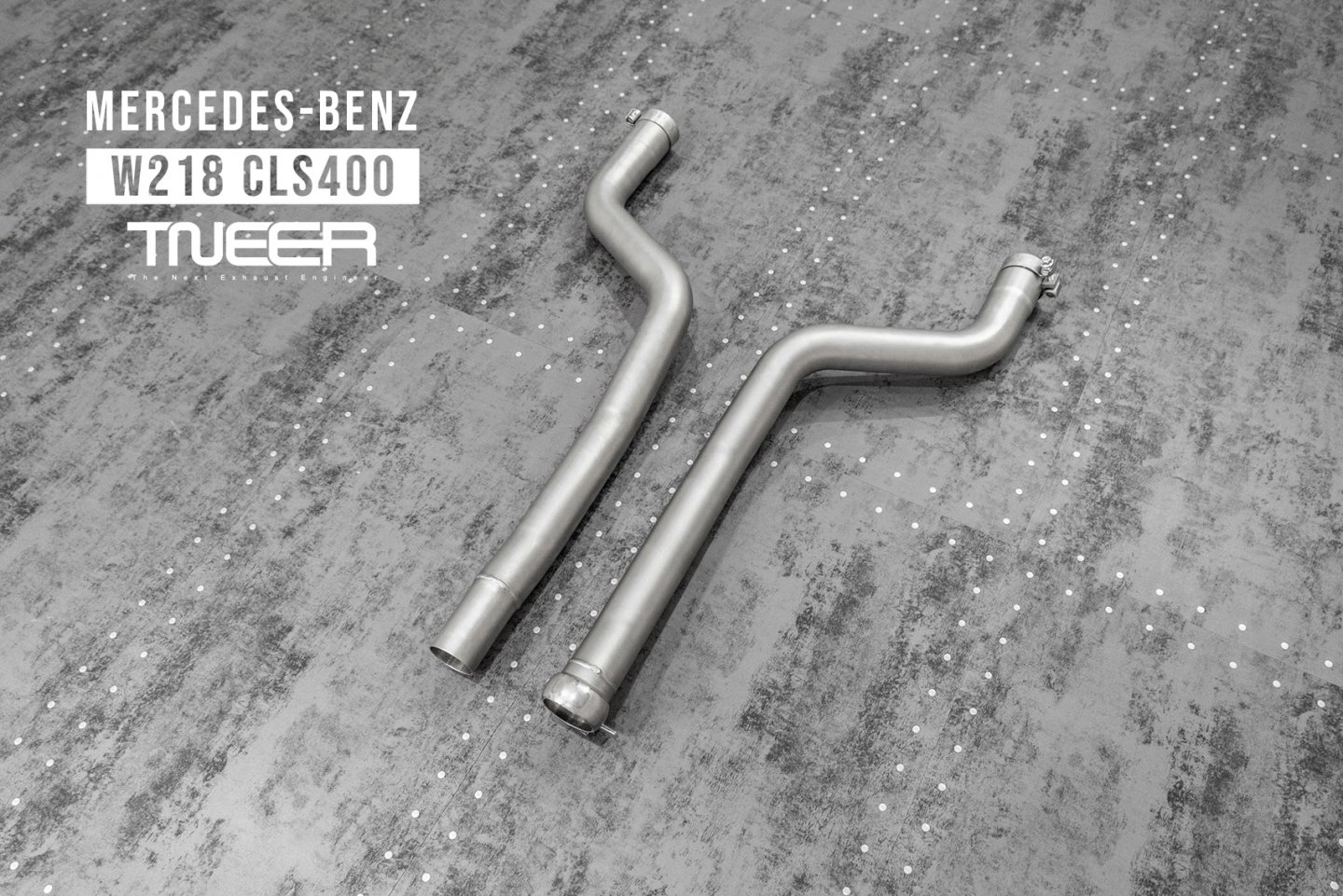 Mercedes-Benz W218 CLS400 3.5T TNEER Performance Downpipes